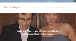 Desktop Screenshot of kateandmaggie.com